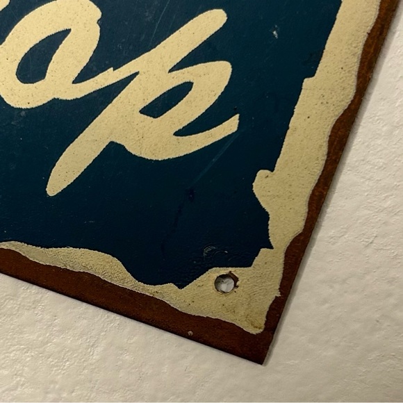 Rustic Metal Coffee Sign - Picture 4 of 4